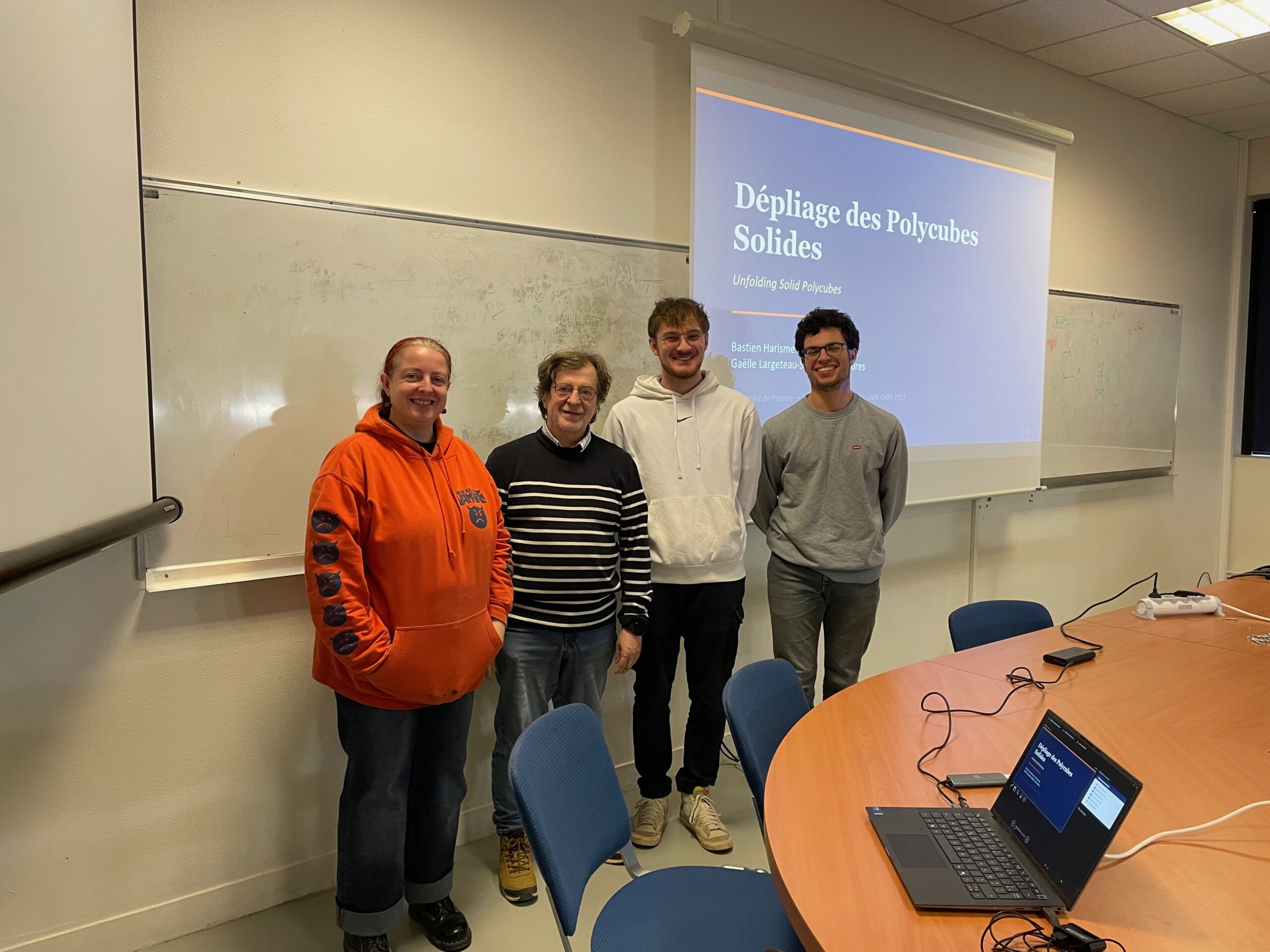 Students from the CMI Computer Science department in Poitiers are co-authors of a scientific publication